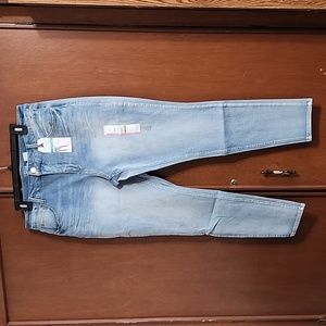 Time and Tru High Rise Skinny Jean NWT Sz 16